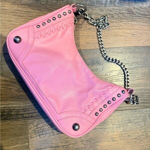 zara pink shoulder bag